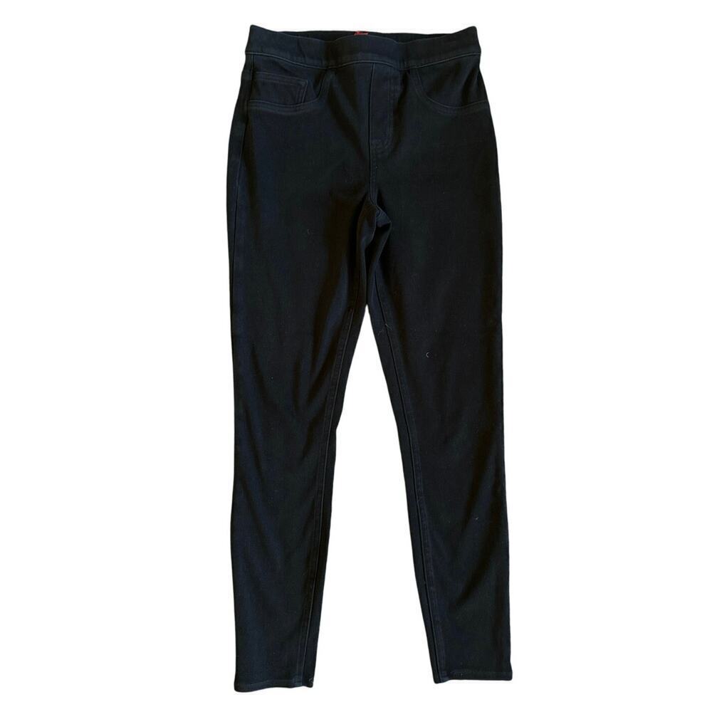Women’s Black Spanx Jean-ish Ankle Leggings Jeggings Pants Size Small